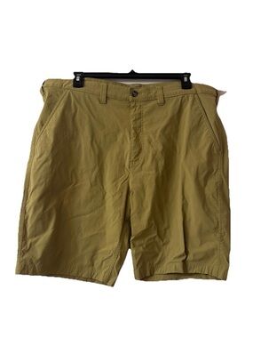 Eddie Bauer Travex Shorts Stretch Performance Lightweight Hiking 42x9 Mens Tan